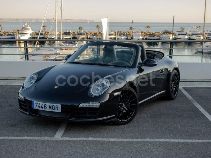 Negro Usado 2009 Porsche 911 Carrera Cabriolet Descapotable | 66.900 € - Imagen 1/4