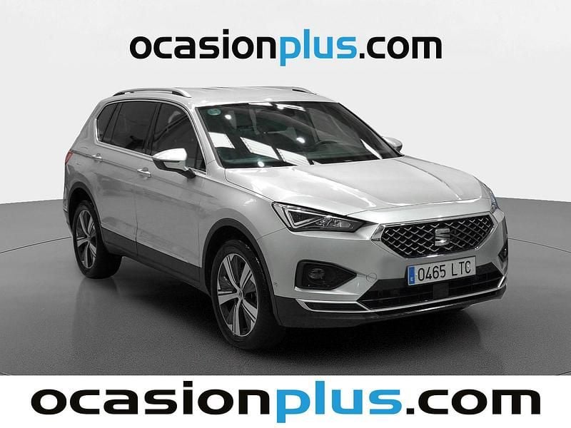 Usado Seat Tarraco 4Drive 200 CV (147 kW) 2021 Gris plata SUV