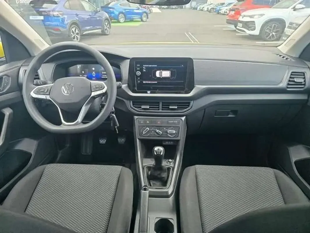 Käytetty VW T-Cross Edition 95 HP (69 kW) 2025 Keltainen Katumaasturi