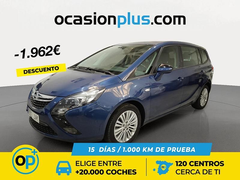 Azul Usado 2016 Opel Zafira Selective Monovolumen | 12.590 € (Precio justo) - Imagen 1/4