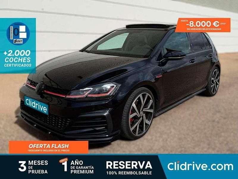 Usado VW Golf VII GTI 245 CV (180 kW) 2017 Negro Utilitario