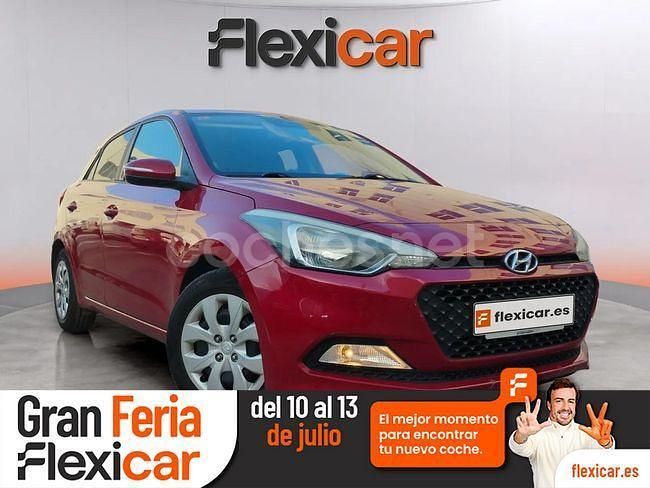 Rojo Usado 2017 Hyundai i20 Berlina | 9990 € (Precio justo) - Imagen 1/4