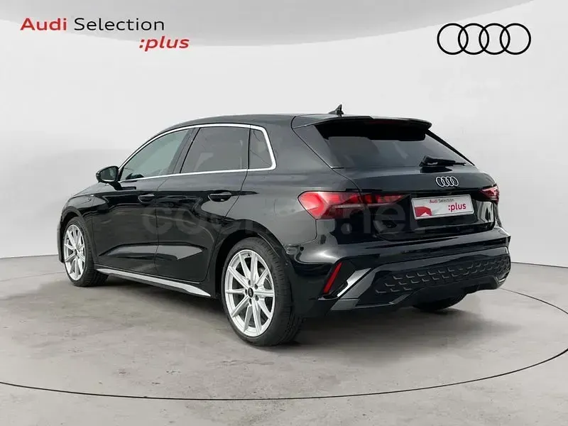 Usado Audi A3 S-Line 150 CV (110 kW) 2025 Negro Berlina