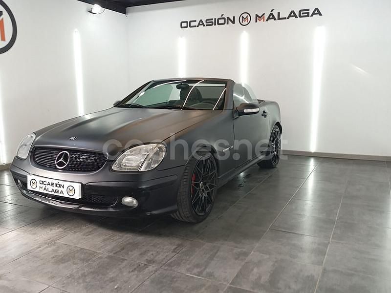 Negro Usado 2000 Mercedes SLK230 Descapotable | 9900 € (Precio justo) - Imagen 1/4