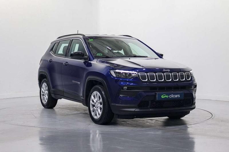 Usado Jeep Compass Longitude 131 CV (96 kW) 2021 Azul SUV