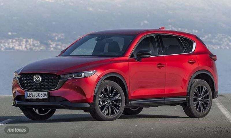 Rojo Usado 2021 Mazda CX-5 Homura-Line SUV | 21.500 € (Super precio) - Imagen 1/1