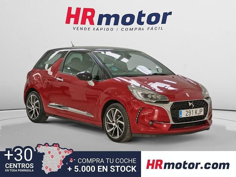 Rojo Usado 2018 DS Automobiles DS3 Style Utilitario | 9790 € (Precio justo) - Imagen 1/4