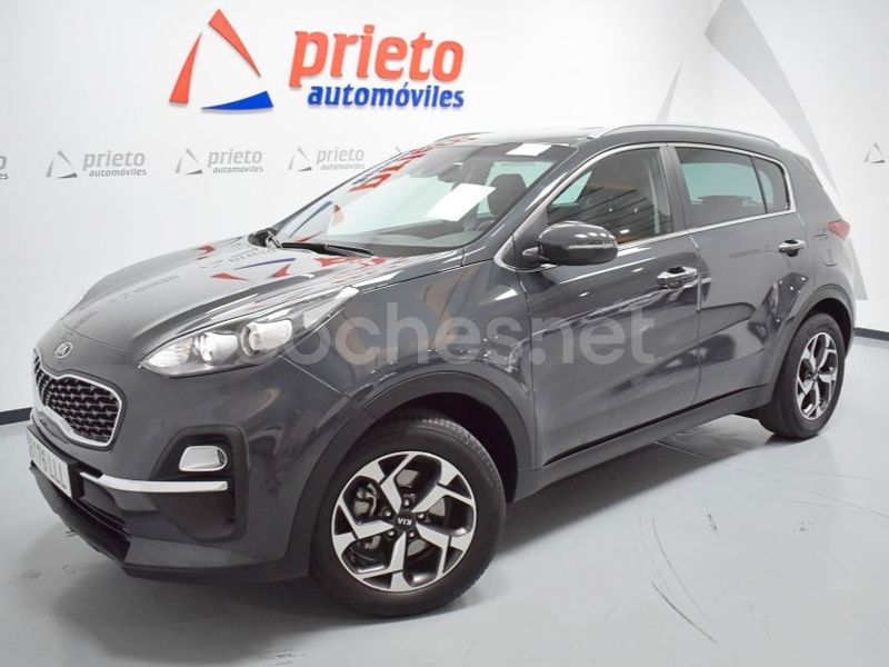 Gris / plata Usado 2021 Kia Sportage Plus SUV | 20.900 € (Precio justo) - Imagen 1/4