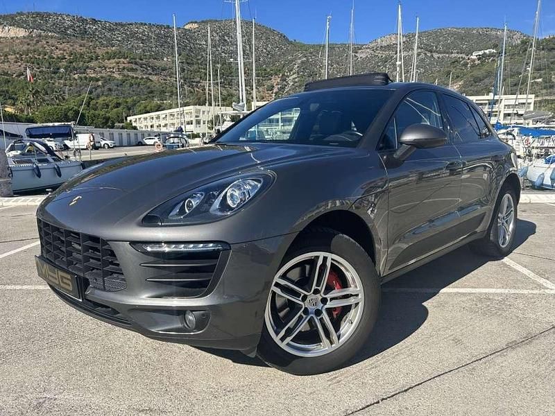 Usado Porsche Macan S 258 CV (189 kW) 2015 Gris / plata SUV