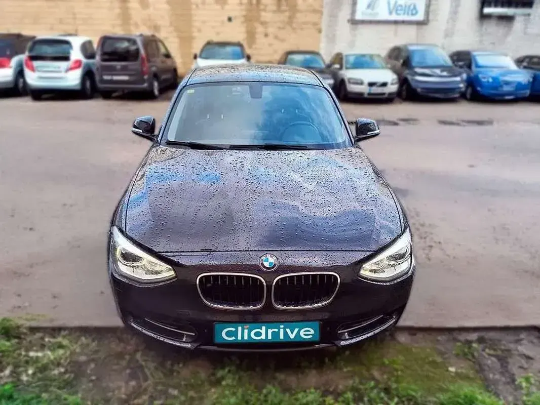 Usado BMW 116 Sport Line 116 CV (85 kW) 2012 Azul Utilitario