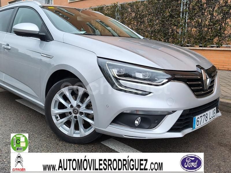 Gris / plata Usado 2020 Renault Mégane GrandTour Zen Familiar | 17.400 € (Un poco caro) - Imagen 1/4