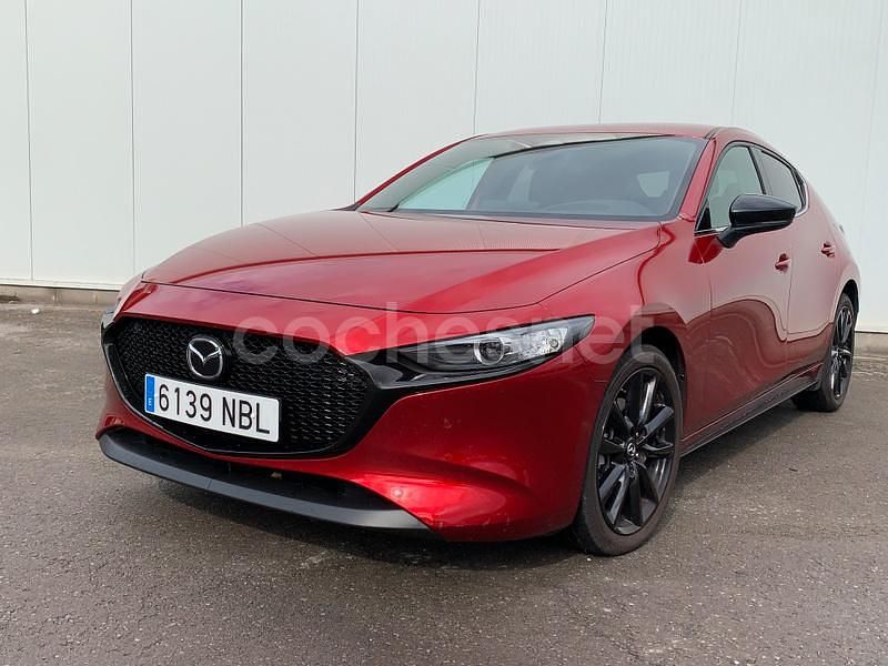 Usado Mazda 3 Homura-Line 140 CV (102 kW) 2025 Rojo Berlina