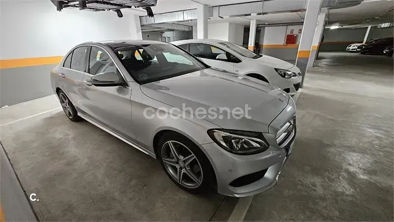 Usado Mercedes C220 170 CV (125 kW) 2017 Gris / plata Berlina