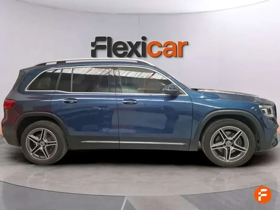 Usado Mercedes GLB200 150 CV (110 kW) 2021 Azul SUV