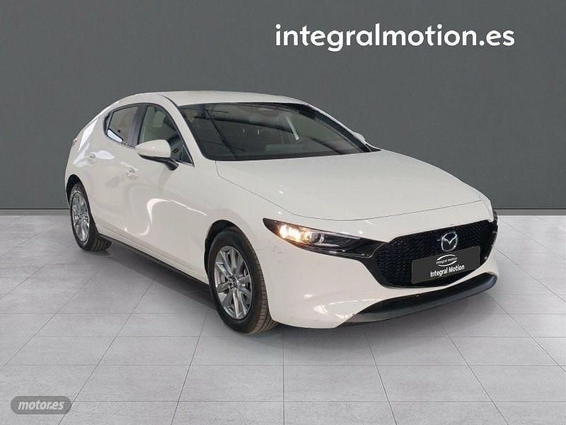 Usado Mazda 3 Prime-Line 140 CV (102 kW) 2025 Blanco Berlina