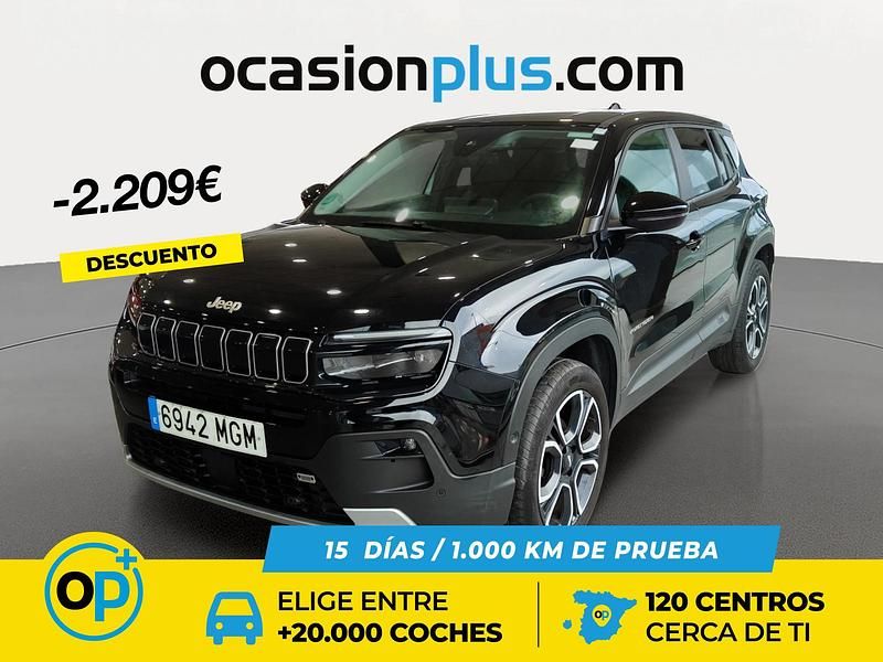 Negro Usado 2023 Jeep Avenger Summit SUV | 18.690 € (Precio justo) - Imagen 1/4