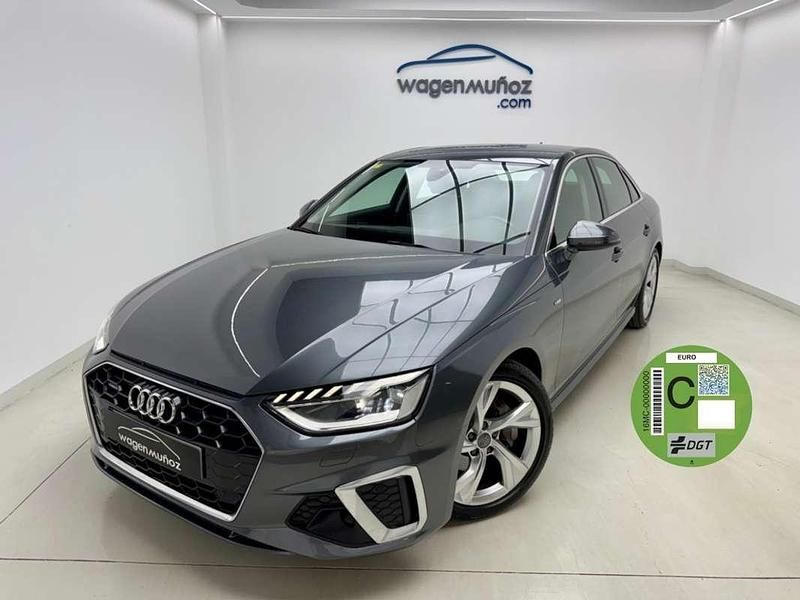 Usado Audi A4 S-Line 190 CV (139 kW) 2020 Gris Berlina