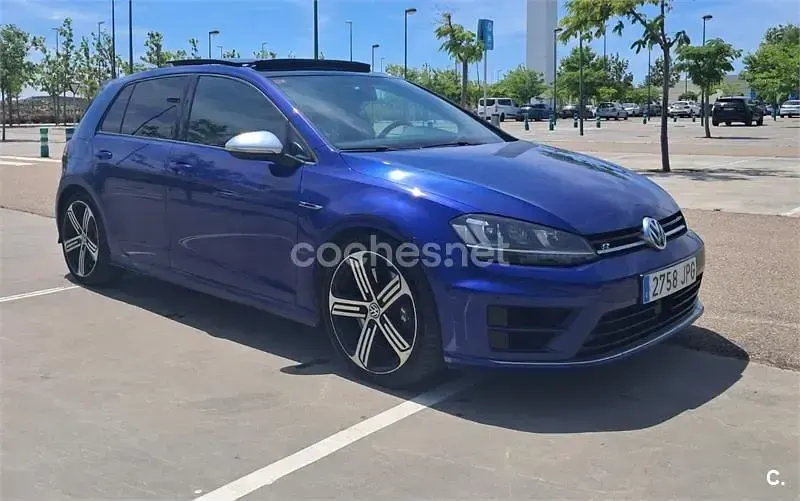 Usado VW Golf VII R 300 CV (220 kW) 2016 Azul Berlina