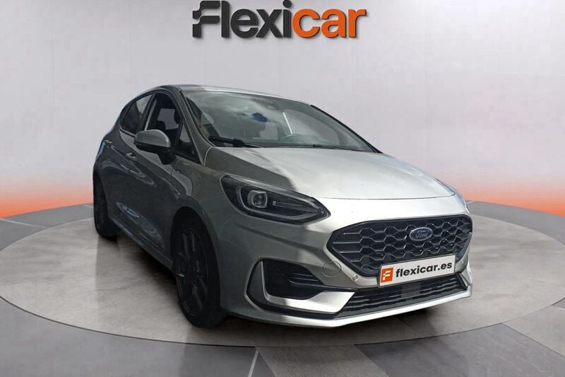 Gris Usado 2022 Ford Fiesta ST-Line X Utilitario | 13.490 € (Precio justo) - Imagen 1/4