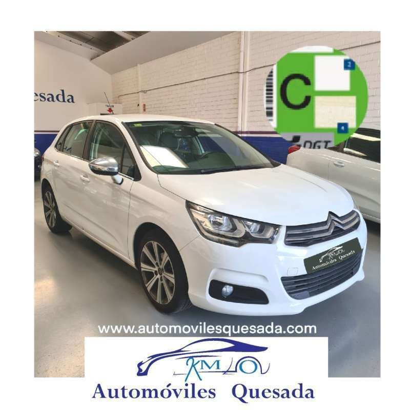Usado Citroën C4 Feel 99 CV (72 kW) 2016 Blanco Utilitario