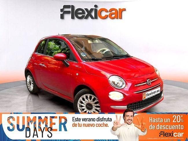 Rojo Usado 2021 Fiat 500 Dolcevita Utilitario | 10.490 € (Buen precio) - Imagen 1/4