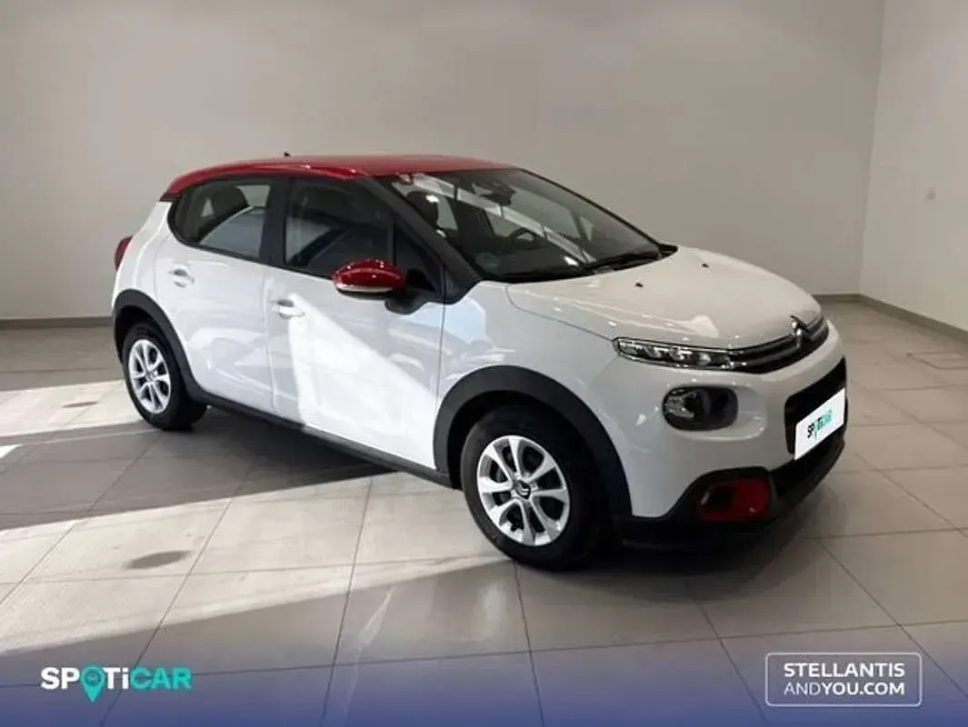 Usado Citroën C3 Feel 82 CV (60 kW) 2017 Blanco Berlina