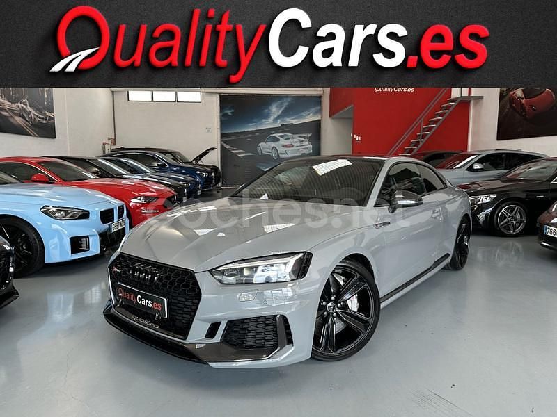 Usado Audi RS5 450 CV (330 kW) 2017 Gris / plata Coupe