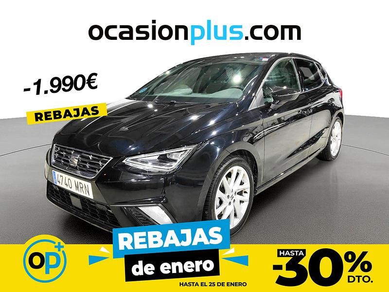Negro Usado 2024 Seat Ibiza FR Berlina | 21.390 € (Precio justo) - Imagen 1/4