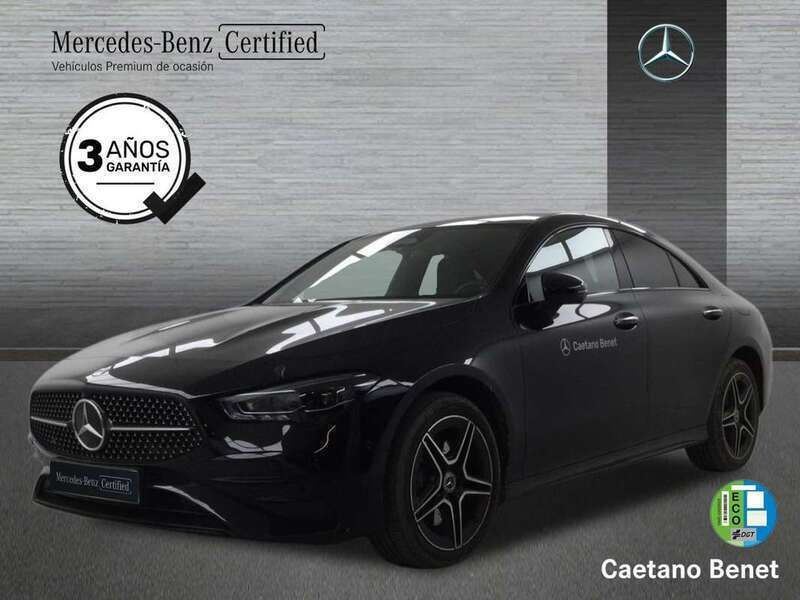 Negro Usado 2024 Mercedes CLA200 Berlina | 36.900 € (Super precio) - Imagen 1/3