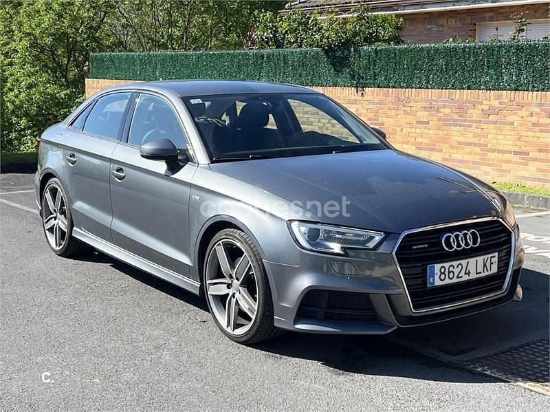 Gris / plata Usado 2017 Audi A3 Sport Berlina | 18.000 € (Precio justo) - Imagen 1/4
