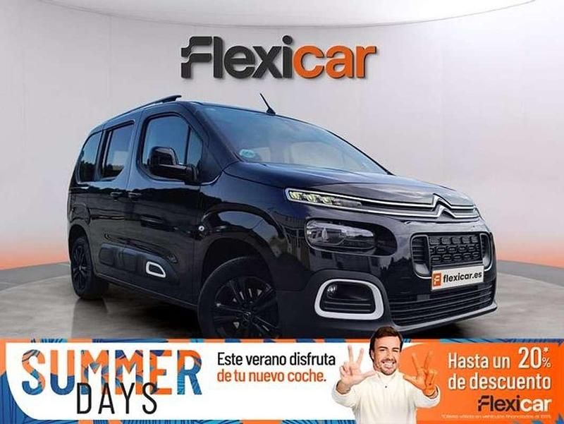 Negro Usado 2020 Citroën Berlingo Feel Monovolumen | 15.890 € (Precio justo) - Imagen 1/4