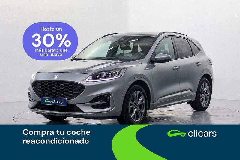 Gris Usado 2022 Ford Kuga ST-Line SUV | 18.990 € (Precio justo) - Imagen 1/4