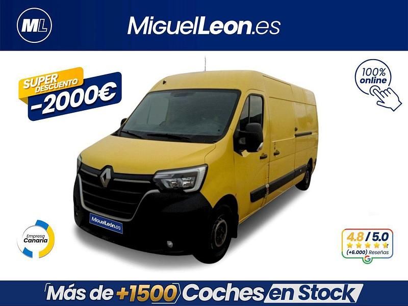 Amarillo Usado 2020 Renault Master Berlina | 25.985 € - Imagen 1/3