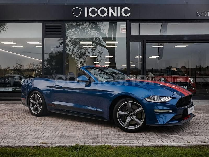 Azul Usado 2023 Ford Mustang GT Convertible Descapotable | 56.900 € (Un poco caro) - Imagen 1/4