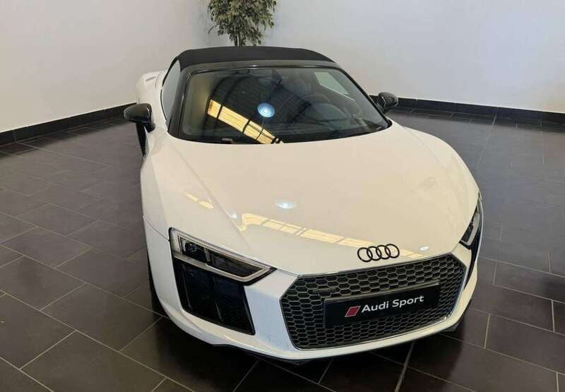 Blanco Usado 2017 Audi R8 Spyder Descapotable | 129.000 € (Precio justo) - Imagen 1/4
