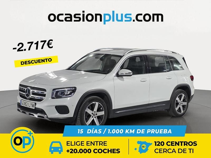 Blanco Usado 2022 Mercedes GLB220 SUV | 29.890 € (Precio justo) - Imagen 1/4