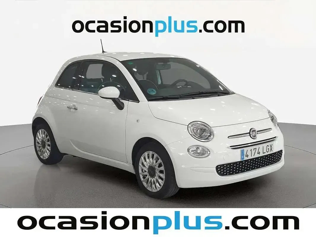 Usado Fiat 500 Lounge 69 CV (50 kW) 2020 Blanco Utilitario