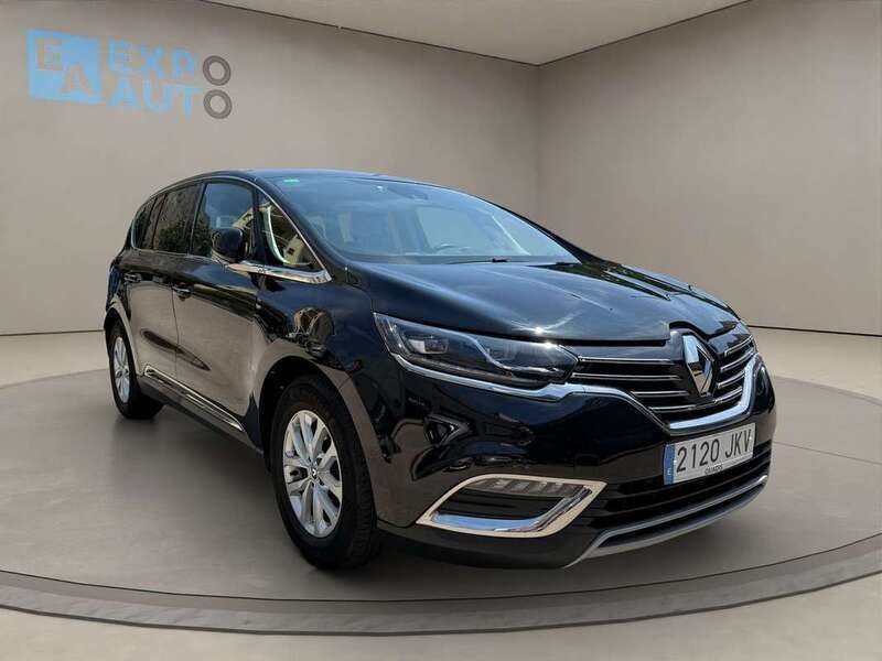 Negro Usado 2015 Renault Espace Life Monovolumen | 14.988 € (Buen precio) - Imagen 1/4