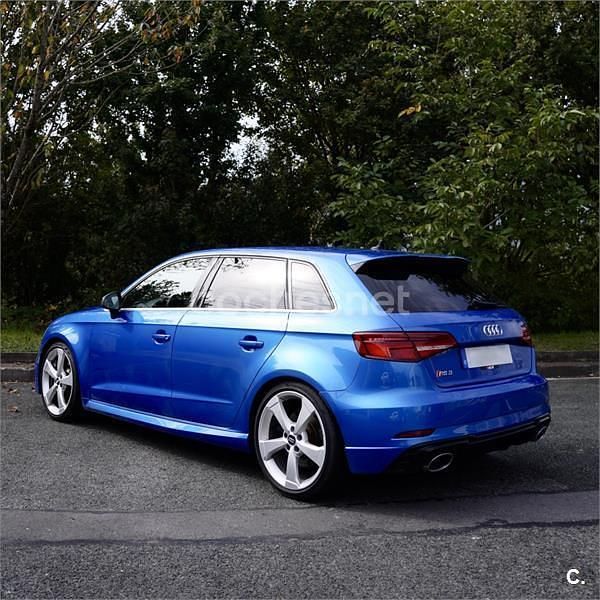 Usado Audi RS3 400 CV (294 kW) 2019 Azul Berlina