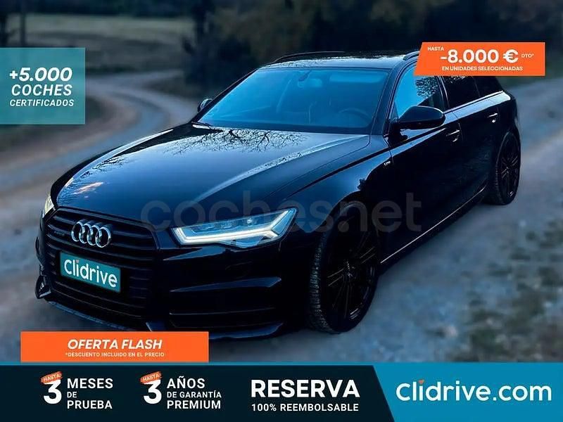 Usado Audi A6 Premium 272 CV (200 kW) 2015 Negro Familiar