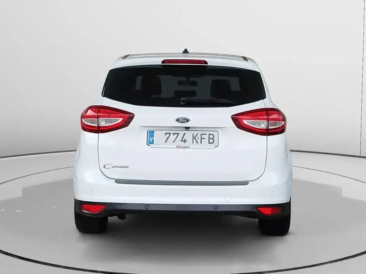 Usado Ford C-MAX Titanium 120 CV (88 kW) 2017 Blanco Monovolumen
