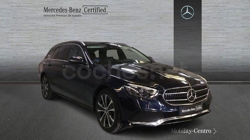 Brugt Mercedes E300 313 HK (230 kW) 2024 Blå Stationcar
