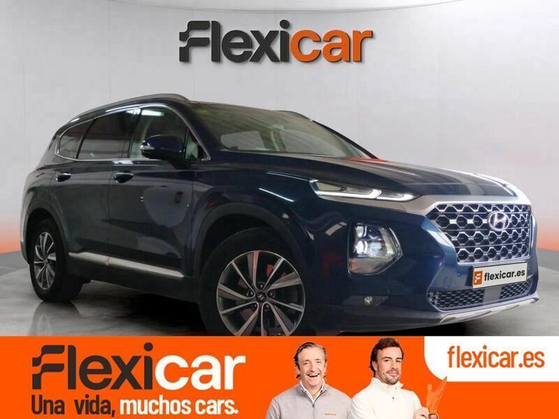 Azul Usado 2020 Hyundai Santa Fe SUV | 25.990 € (Un poco caro) - Imagen 1/4