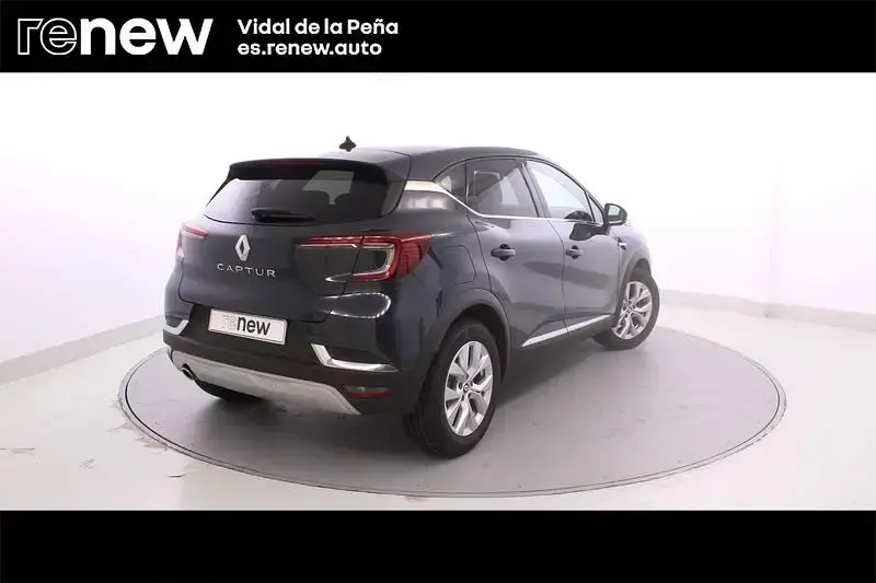Usado Renault Captur Zen 101 CV (74 kW) 2021 Azul SUV