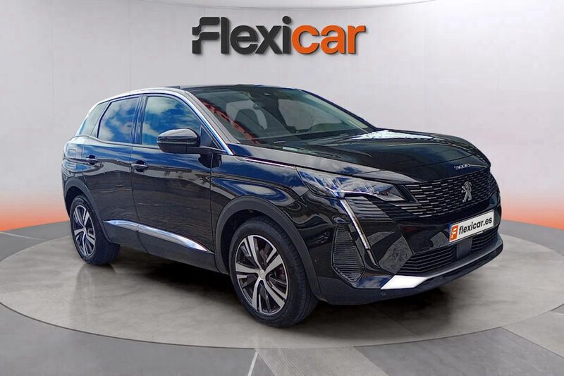 Negro Usado 2022 Peugeot 3008 GT Monovolumen | 19.490 € (Precio justo) - Imagen 1/4