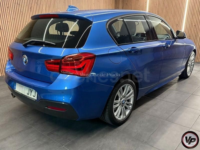 Usado BMW 118 Shadowline 150 CV (110 kW) 2017 Azul Utilitario