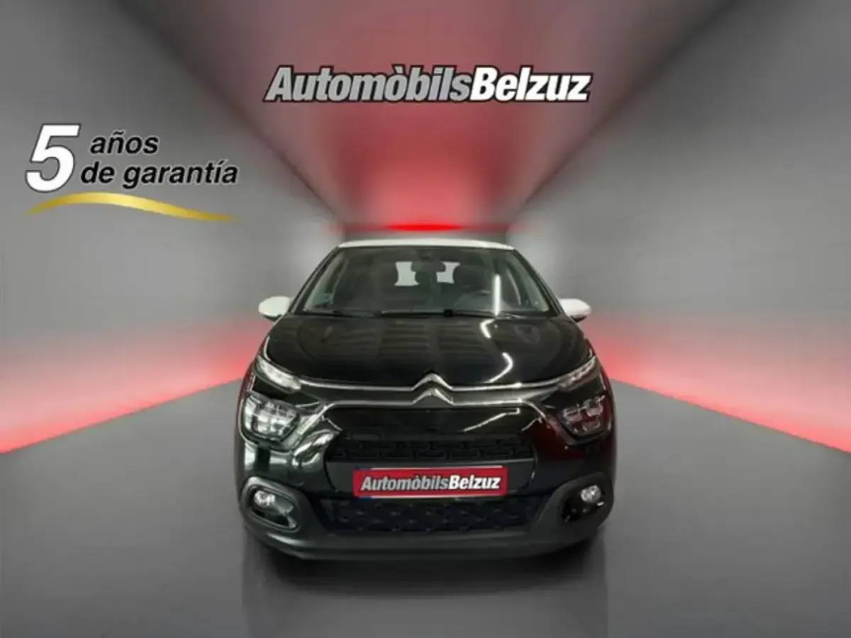 Usado Citroën C3 PureTech 85 CV (62 kW) 2024 Negro Utilitario