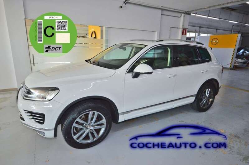 Blanco Usado 2015 VW Touareg R-line SUV | 28.500 € (Precio justo) - Imagen 1/4