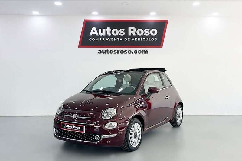 Rojo Usado 2021 Fiat 500C Dolcevita Descapotable | 10.990 € (Precio justo) - Imagen 1/4