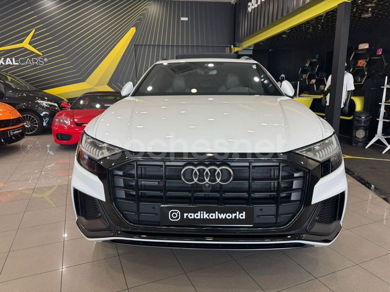 Usado Audi Q8 S-line plus 286 CV (210 kW) 2022 Blanco SUV